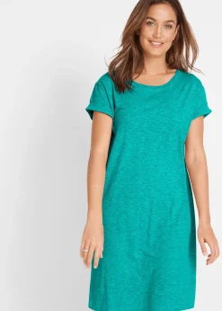 Femme bonprix Basiques|Robes|Robe en jersey 100% coton