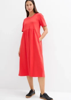 bonprix Robe en jersey 100% coton|Femme Robes