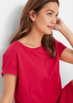 bonprix Robe en jersey 100% coton|Femme Basiques|Robes