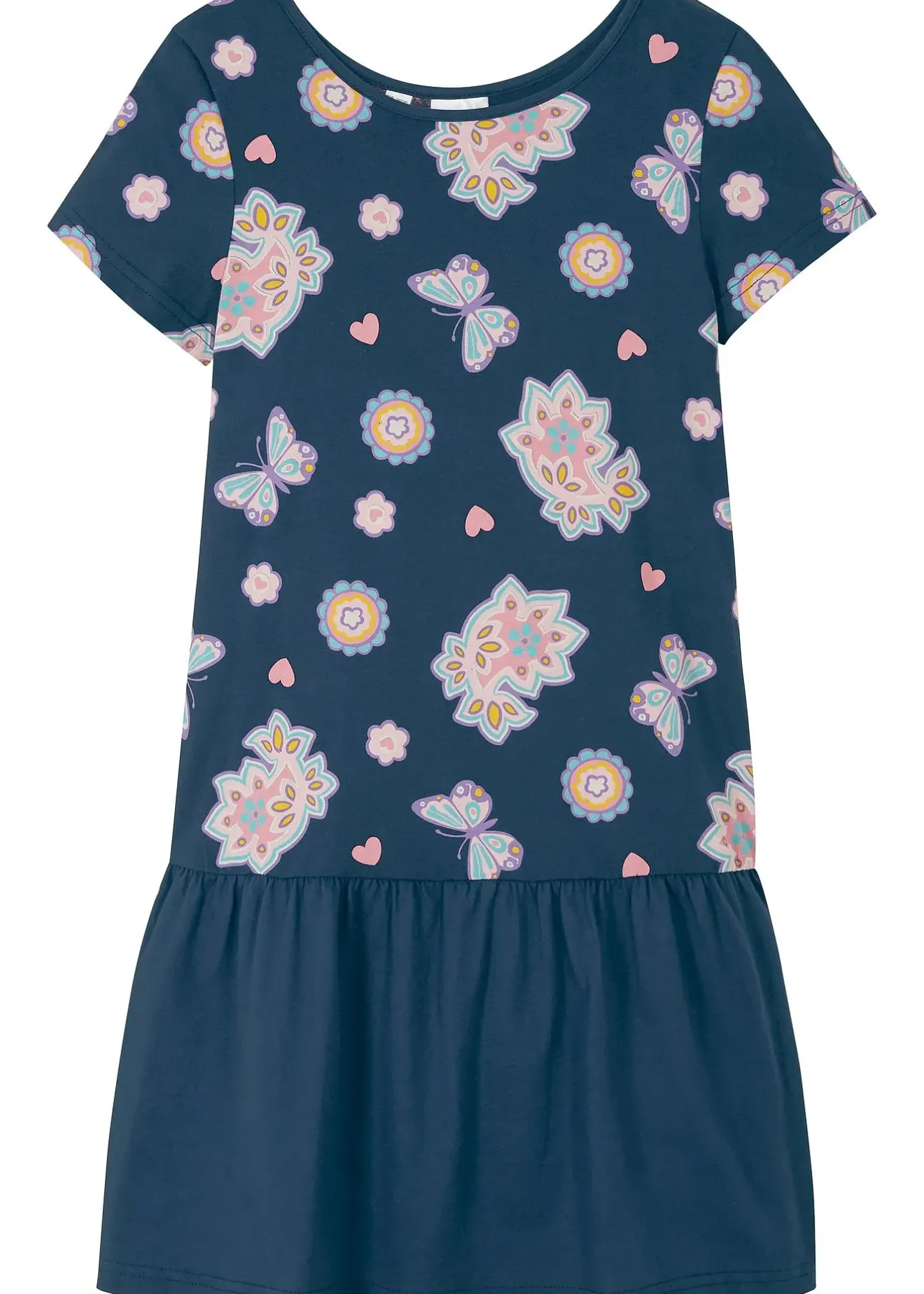 bonprix Robe en jersey 100% coton|Enfant Vêtements Enfant|Filles 9-16 Ans·Robes & Combinaisons