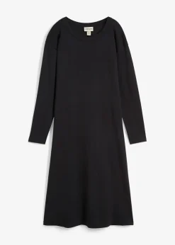 bonprix Robe en jersey 100% coton épais|Femme Basiques|Robes