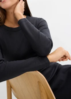 bonprix Robe en jersey 100% coton épais|Femme Basiques|Robes