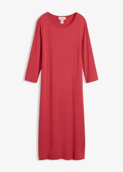 Femme bonprix Basiques|Robes|Robe en jersey à manches 3/4
