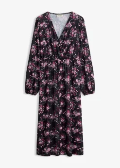 bonprix Robe en jersey à manches ballon|Femme Robes