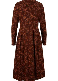 bonprix Robe en jersey avec imprimé, manches longues|Femme Robes