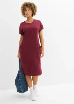 Femme bonprix Robes|Robe en jersey avec poches