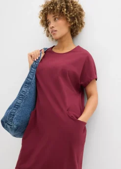 Femme bonprix Robes|Robe en jersey avec poches