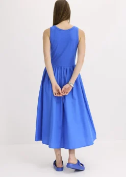 bonprix Robe en jersey bi-matière|Femme Robes