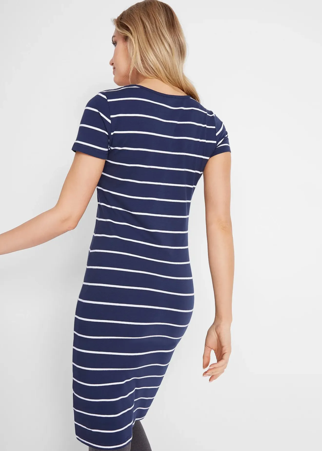 bonprix Robe en jersey coton|Femme Basiques|Robes