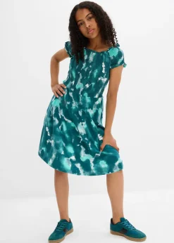 bonprix Robe en jersey coton extensible|Enfant Vêtements Enfant|Filles 9-16 Ans·Robes & Combinaisons