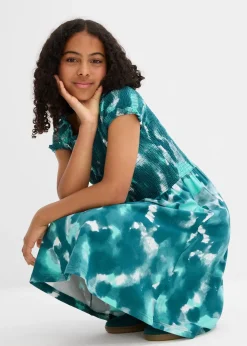 bonprix Robe en jersey coton extensible|Enfant Vêtements Enfant|Filles 9-16 Ans·Robes & Combinaisons