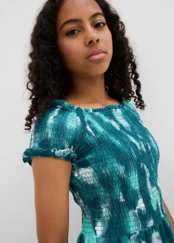 bonprix Robe en jersey coton extensible|Enfant Vêtements Enfant|Filles 9-16 Ans·Robes & Combinaisons