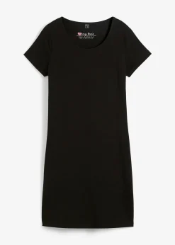 Femme bonprix Basiques|Robes|Robe en jersey coton extensible