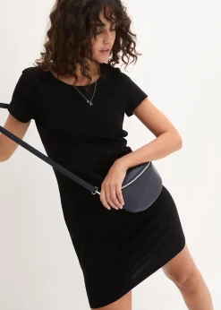 Femme bonprix Basiques|Robes|Robe en jersey coton extensible