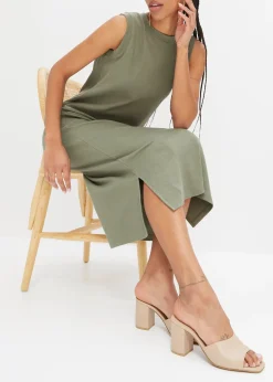 Femme bonprix Robes|Robe en jersey coton extensible