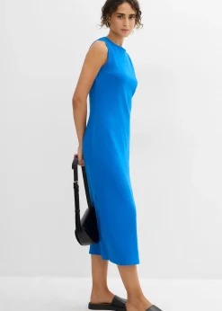 bonprix Robe en jersey coton extensible|Femme Robes