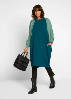 bonprix Robe en jersey, coupe ovoïde|Femme Robes