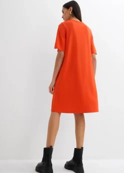 bonprix Robe en jersey, coupe trapèze|Femme Robes