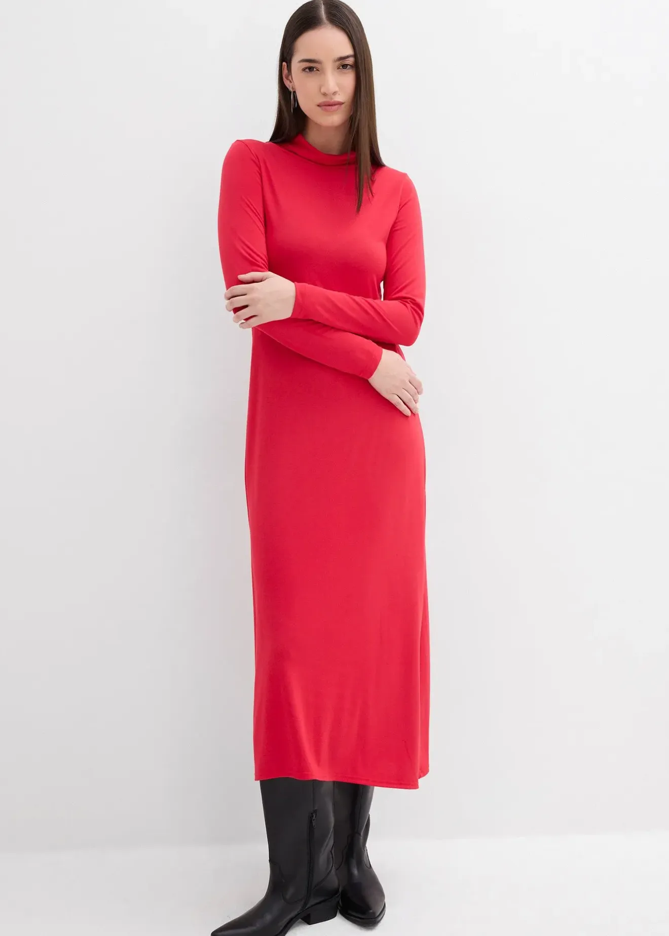 Femme bonprix Robes|Robe en jersey doux