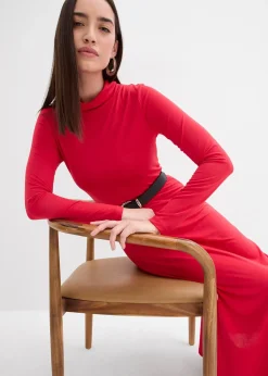 Femme bonprix Robes|Robe en jersey doux