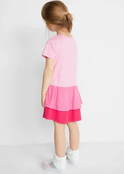 Enfant bonprix Vêtements Enfant|Filles 2-8 Ans·Robes & Jupes|Robe en jersey et robe de poupée (ens. 2 pces) 100% coton