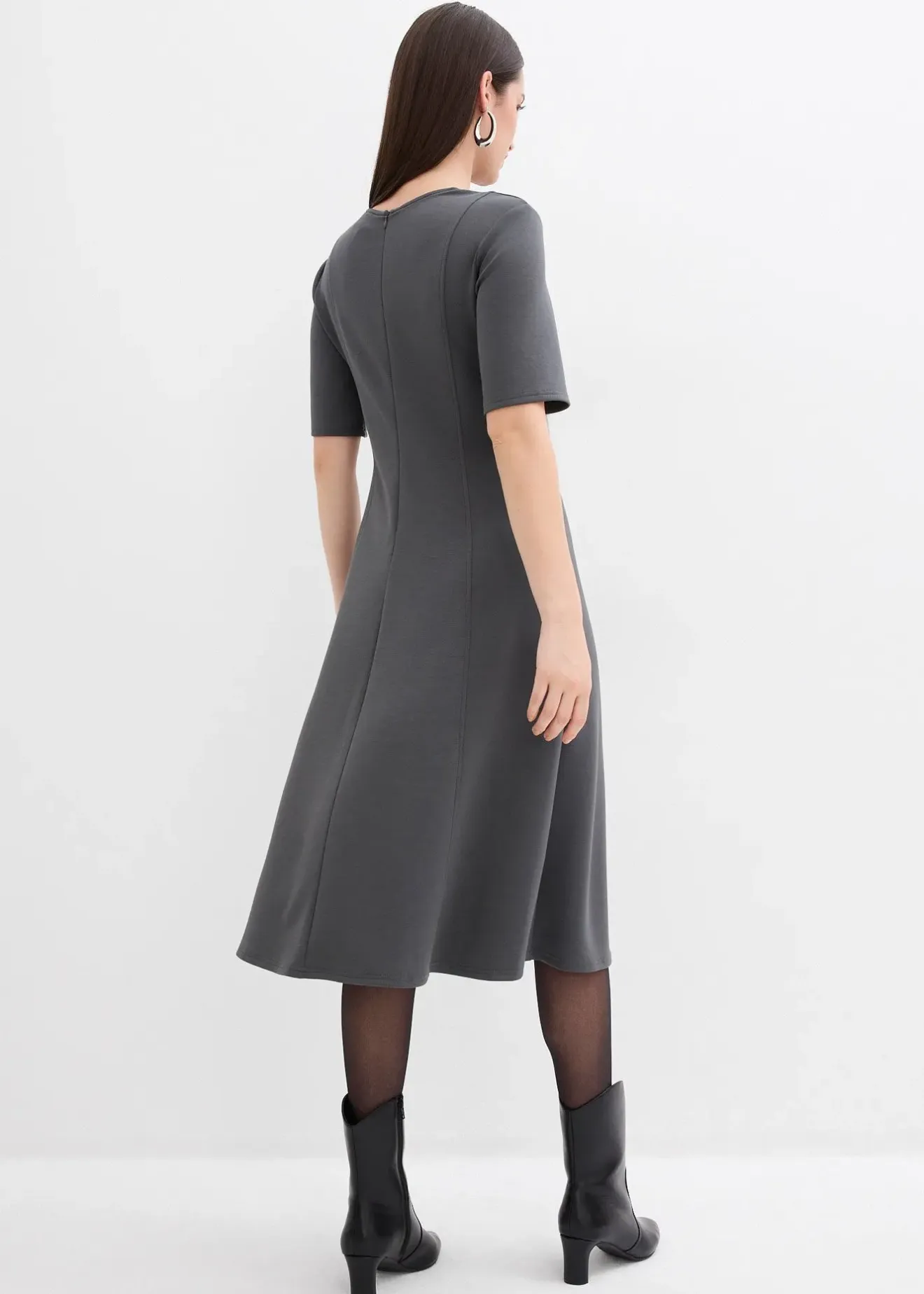 bonprix Robe en jersey fluide|Femme Robes