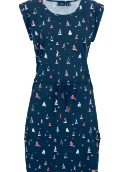 bonprix Robe en jersey imprimé à manches papillon|Femme Robes