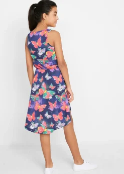 Enfant bonprix Filles 9-16 Ans·Robes & Combinaisons|Robe en jersey, plus longue derrière