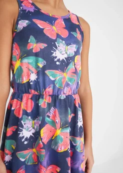 Enfant bonprix Filles 9-16 Ans·Robes & Combinaisons|Robe en jersey, plus longue derrière