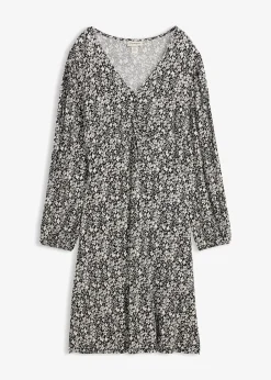 bonprix Robe en jersey viscose|Femme Robes