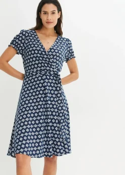 bonprix Robe en jersey viscose|Femme Robes