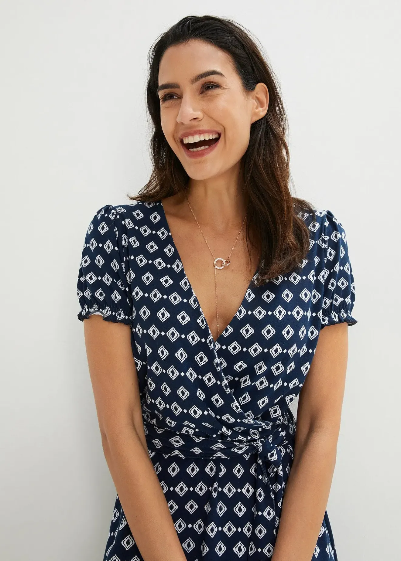 bonprix Robe en jersey viscose|Femme Robes