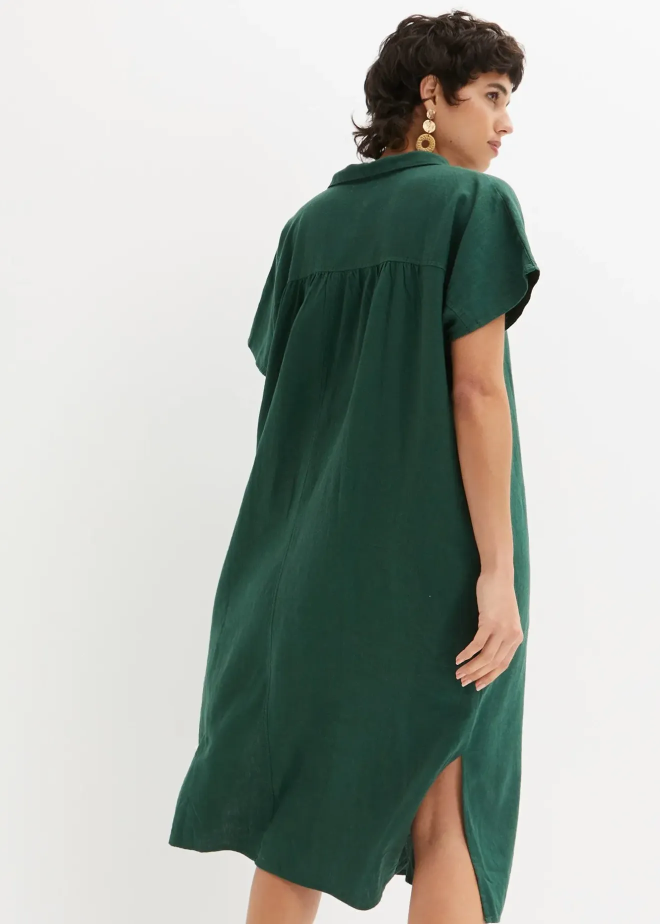 Femme bonprix Robes|Robe en lin