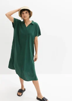Femme bonprix Robes|Robe en lin