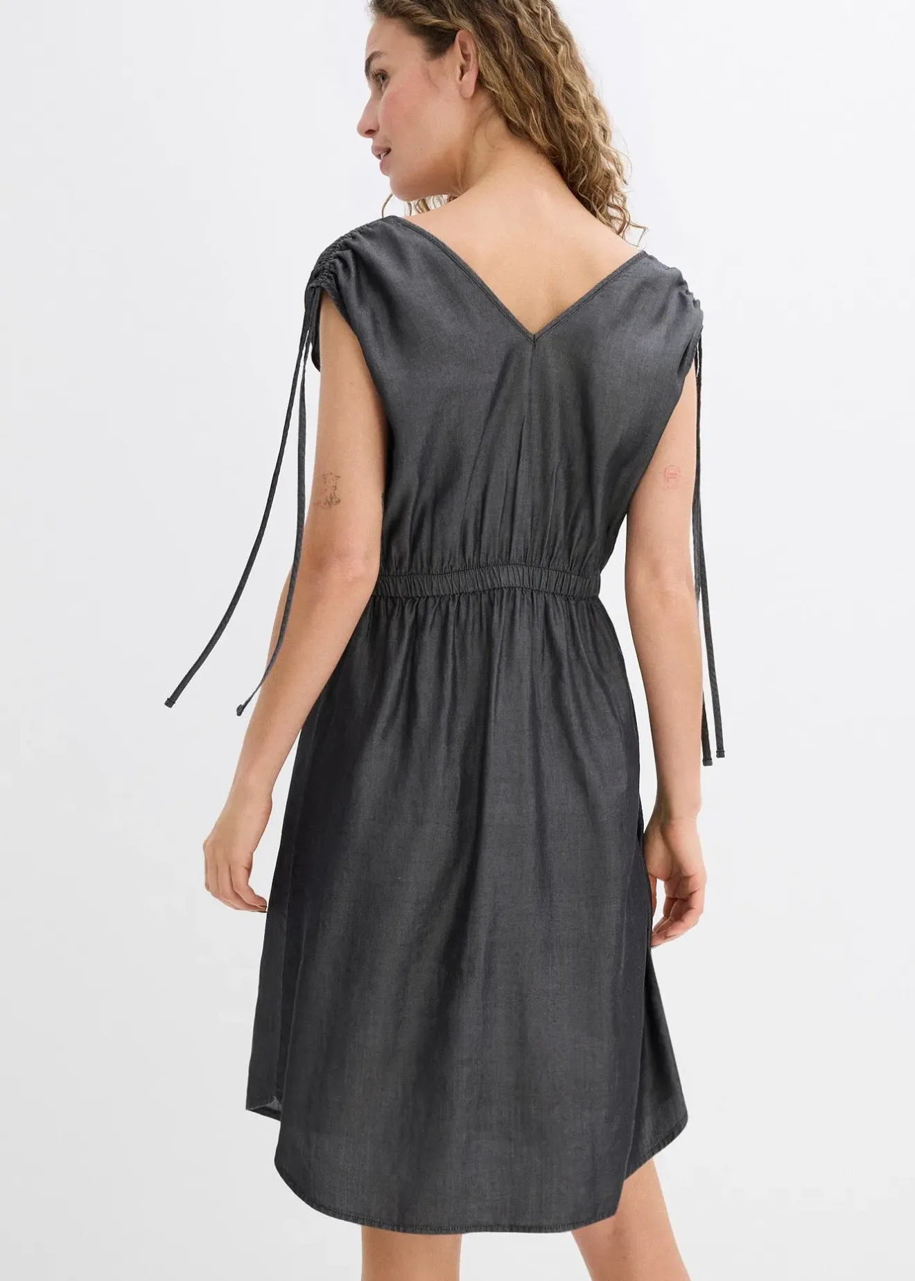 bonprix Robe en Lyocell lisse|Femme Robes