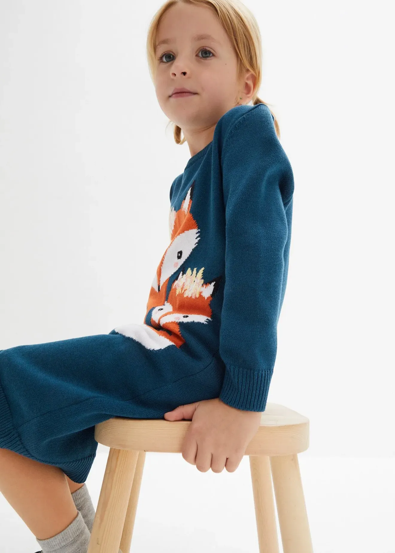 bonprix Robe en maille|Enfant Vêtements Enfant|Filles 2-8 Ans·Robes & Jupes