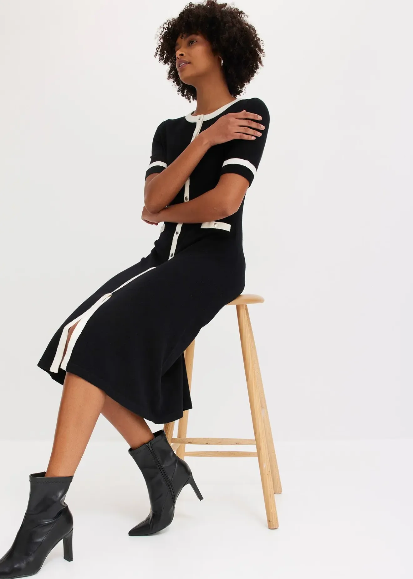 bonprix Robe en maille|Femme Maille|Robes