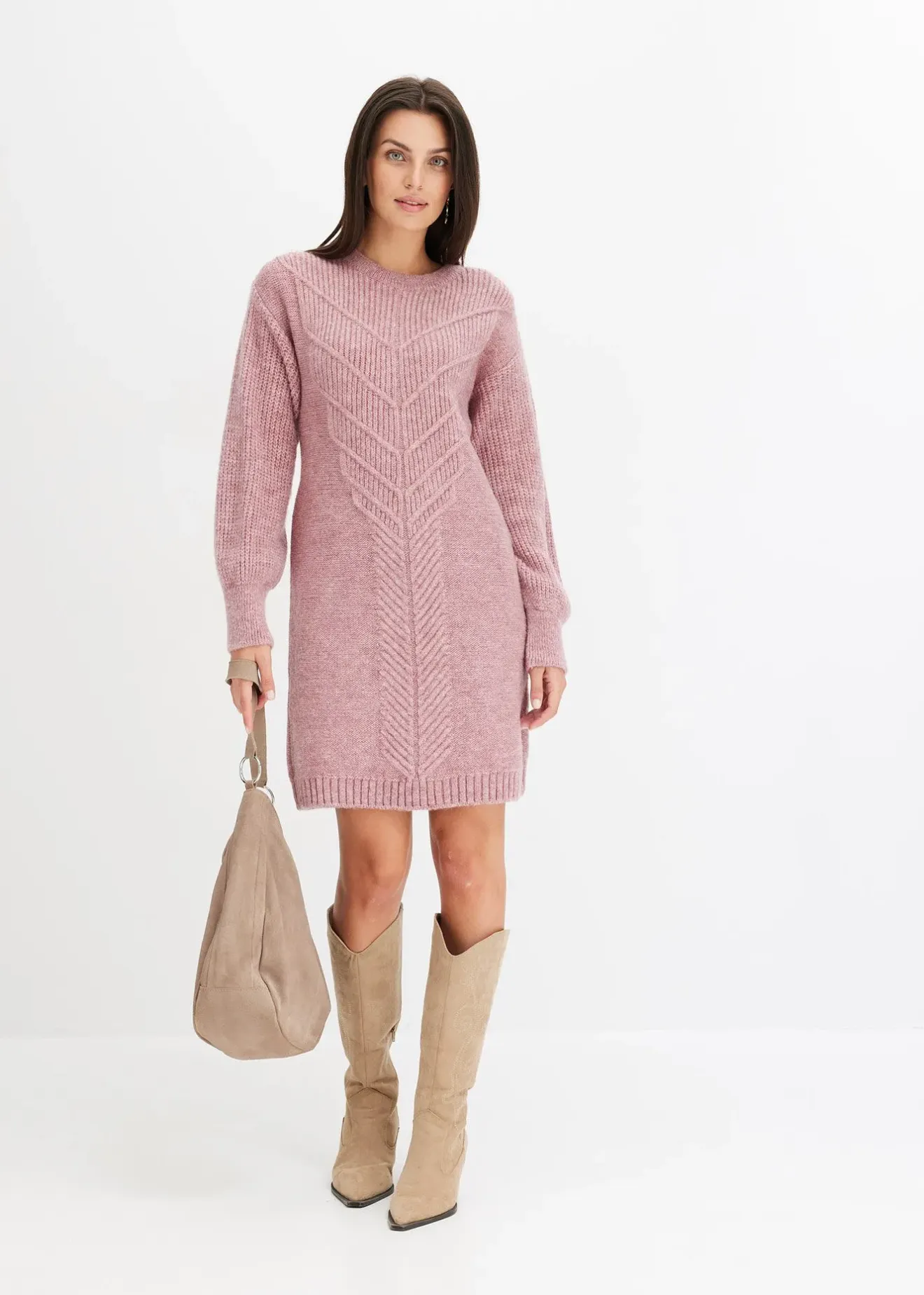 bonprix Robe en maille|Femme Maille|Robes