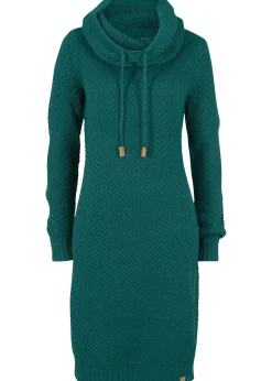 bonprix Robe en maille à col châle|Femme Maille|Robes