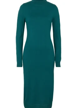 bonprix Robe en maille à col montant|Femme Maille|Basiques