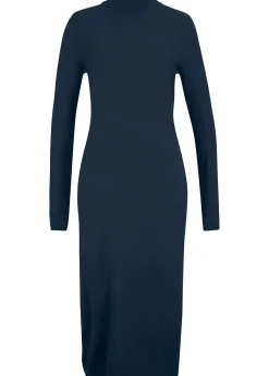 Femme bonprix Maille|Basiques|Robe en maille à col montant