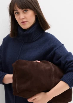 bonprix Robe en maille avec couture décorative|Femme Maille|Robes