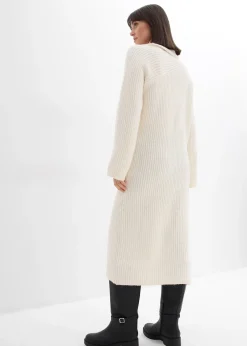 bonprix Robe en maille côtelée|Femme Maille|Robes