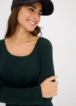bonprix Robe en maille dans une coupe décontractée|Femme Maille|Basiques