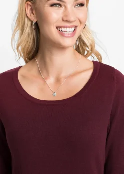 Femme bonprix Maille|Basiques|Robe en maille dans une coupe décontractée