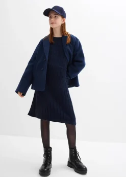 bonprix Robe en maille douce, viscose mélangée|Enfant Vêtements Enfant|Filles 9-16 Ans·Robes & Combinaisons