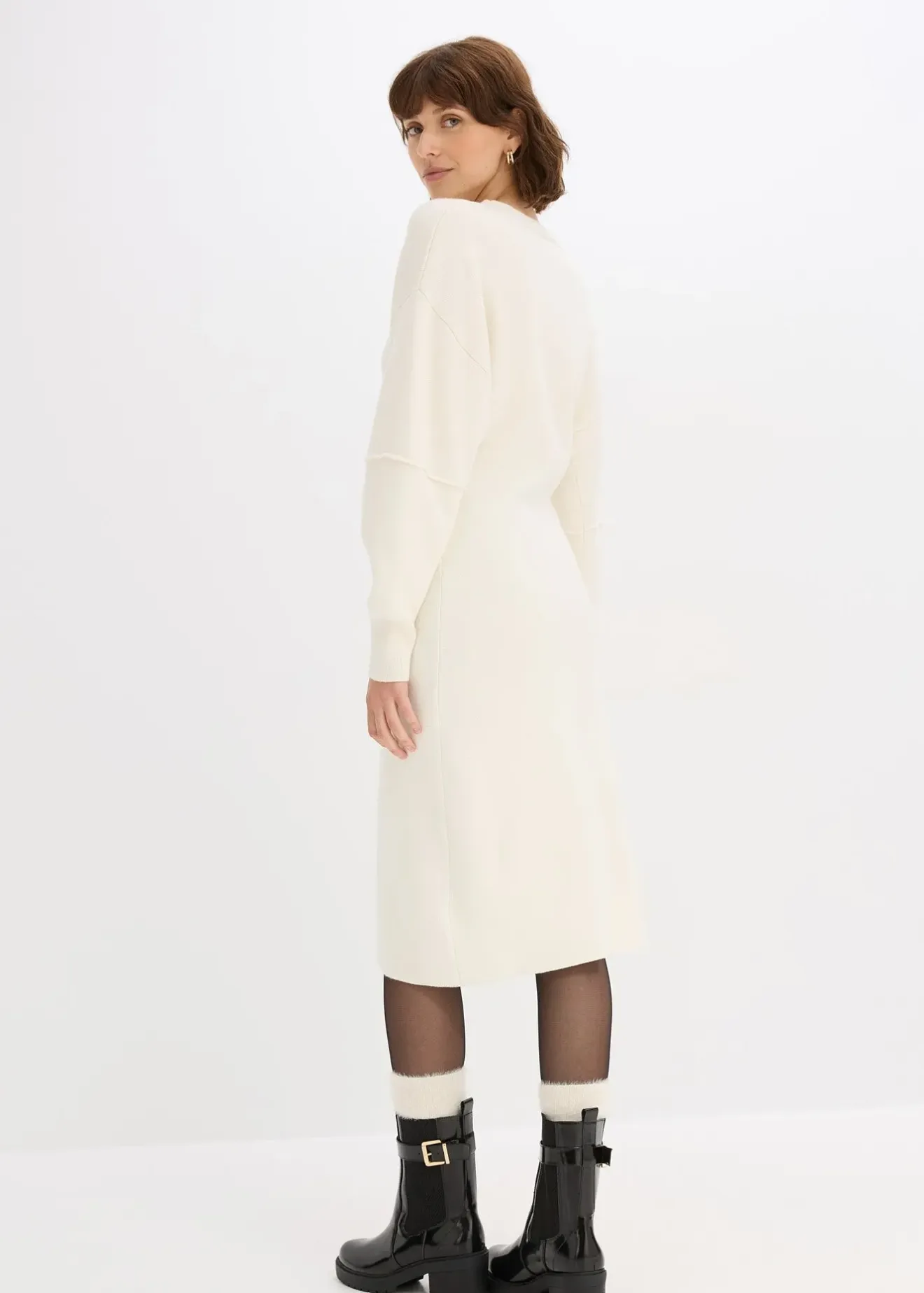 Femme bonprix Maille|Robes|Robe en maille milano