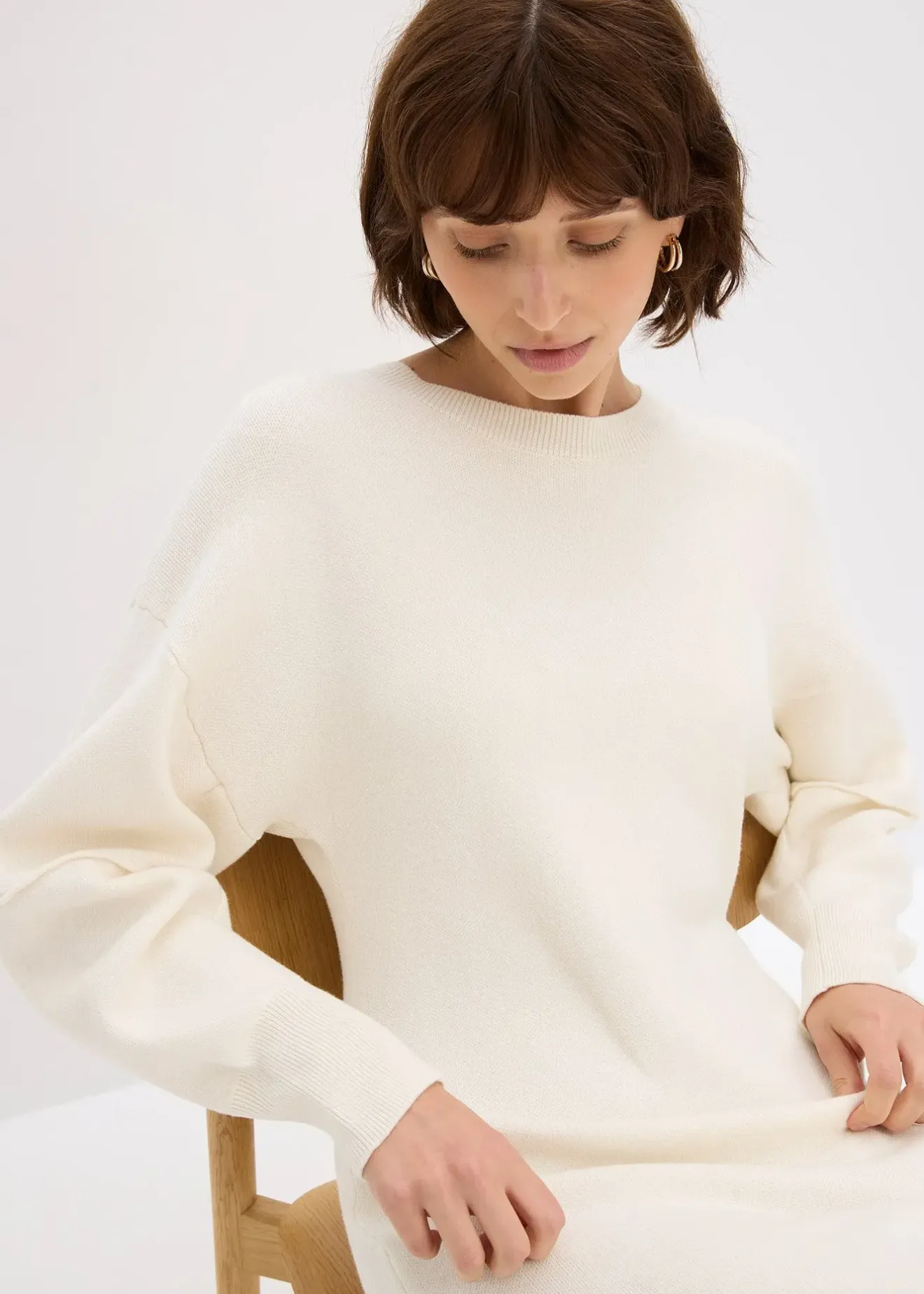 Femme bonprix Maille|Robes|Robe en maille milano