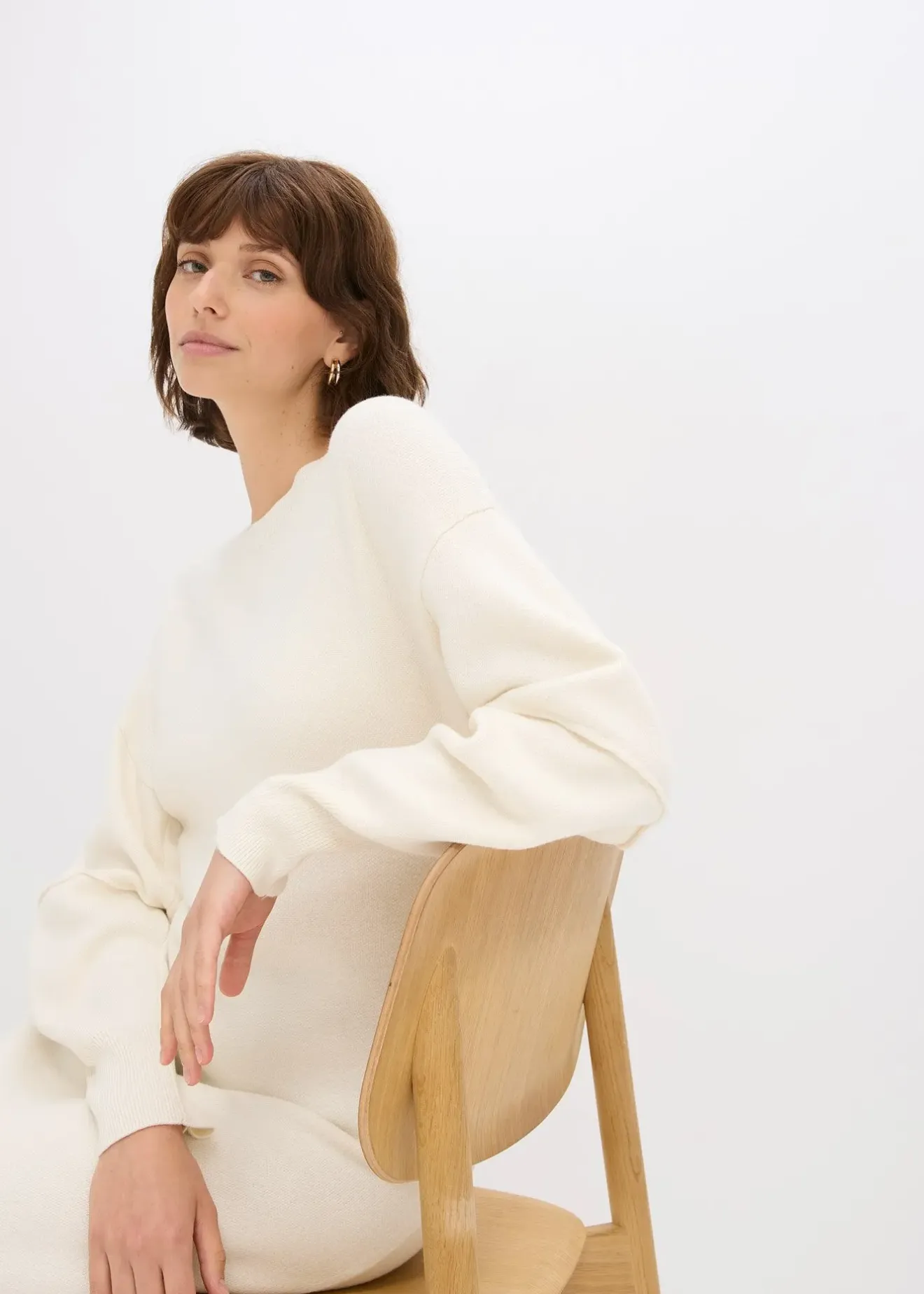 Femme bonprix Maille|Robes|Robe en maille milano