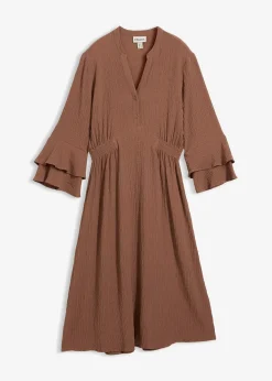 Femme bonprix Robes|Robe en matière texturée